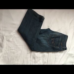 Miss me low rise crop